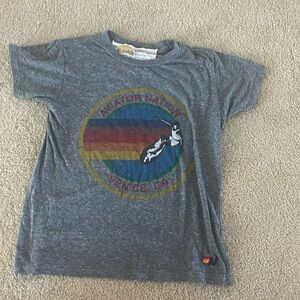 Aviator Nation, T shirt, grey, 10 kids